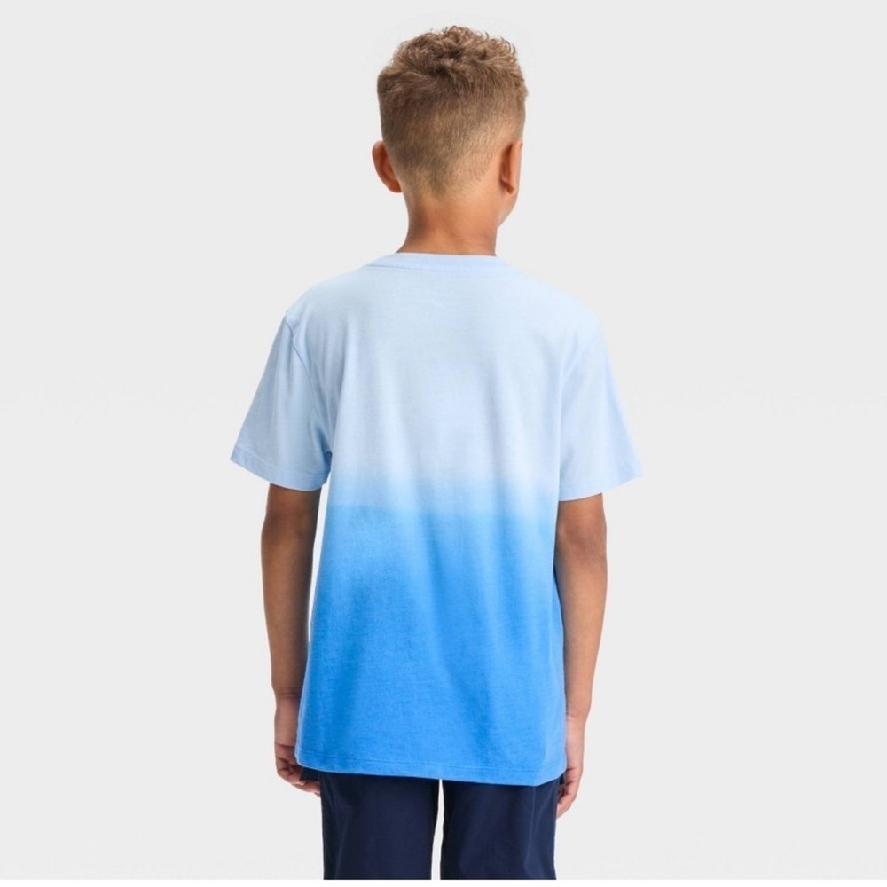 Disney Little Mermaid Blue T-Shirt Short Sleeve Flounder And Sebastian 3T 4T - Picture 2 of 4